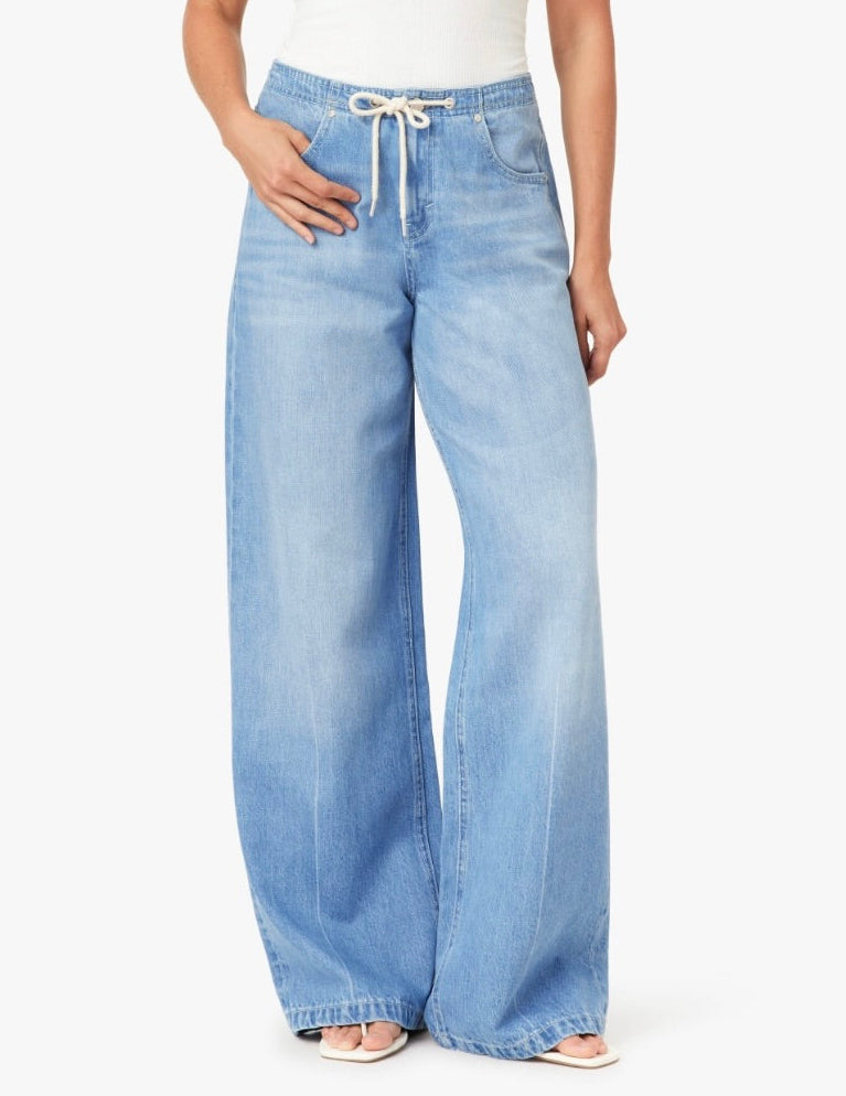 Lia Drawstring Wide Leg Jean