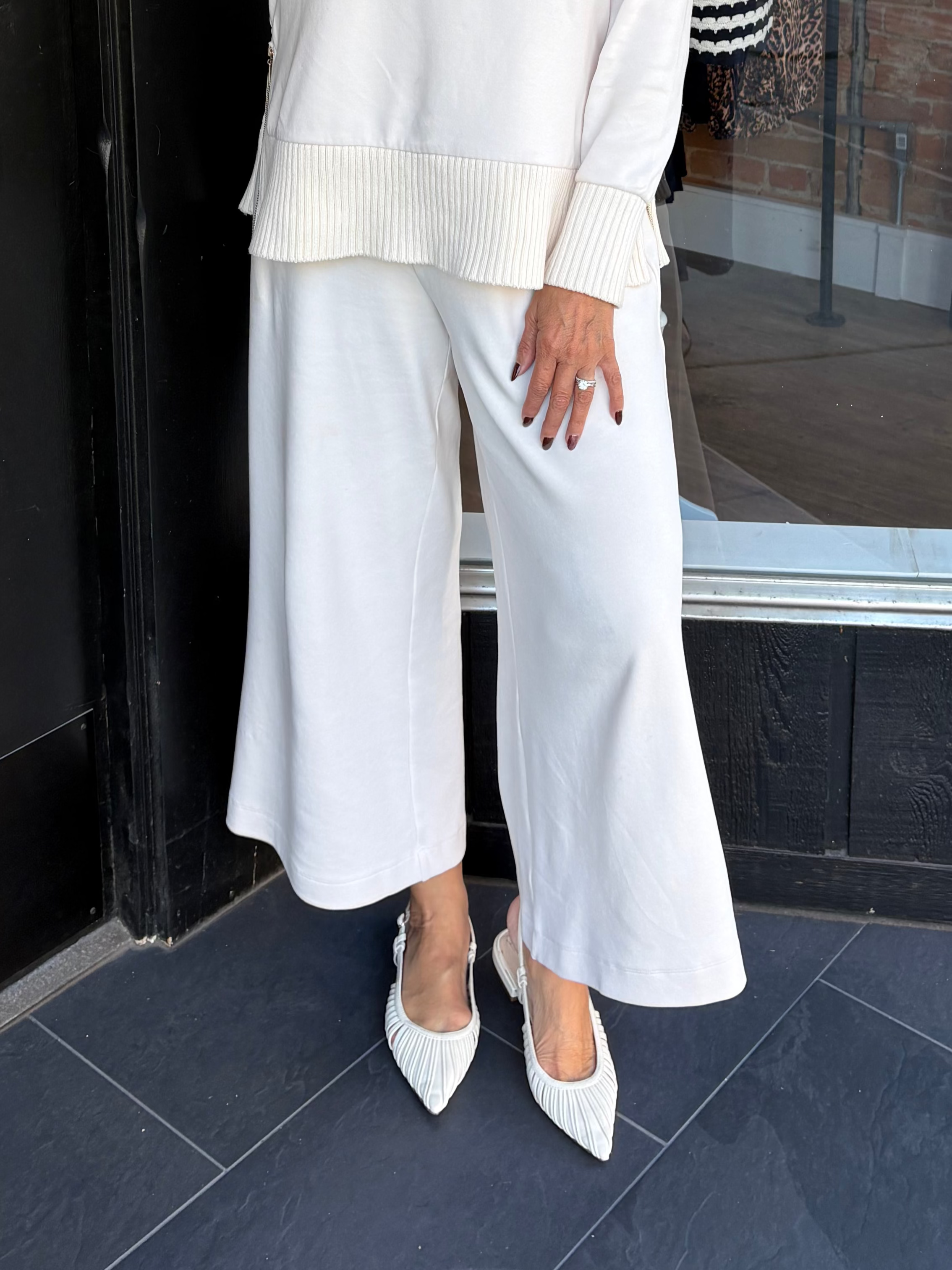 Scout Rib Pant Warm White