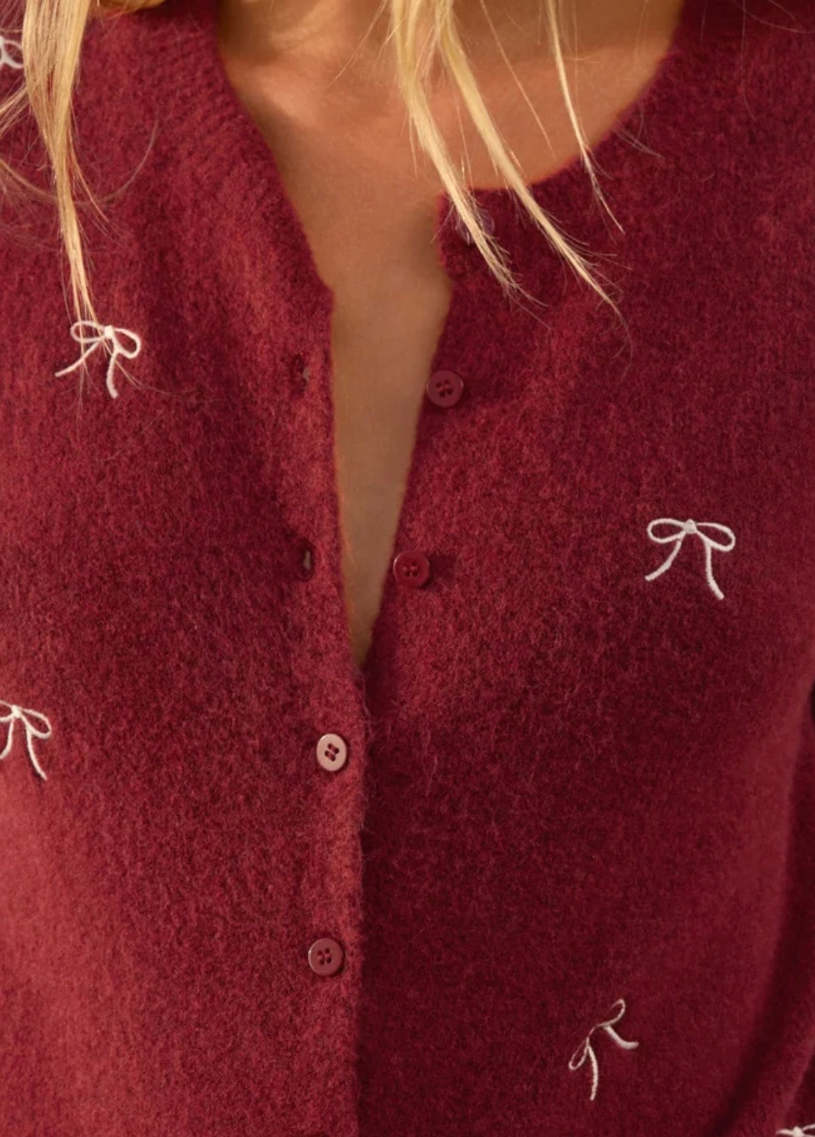 Medina Bow Cardigan