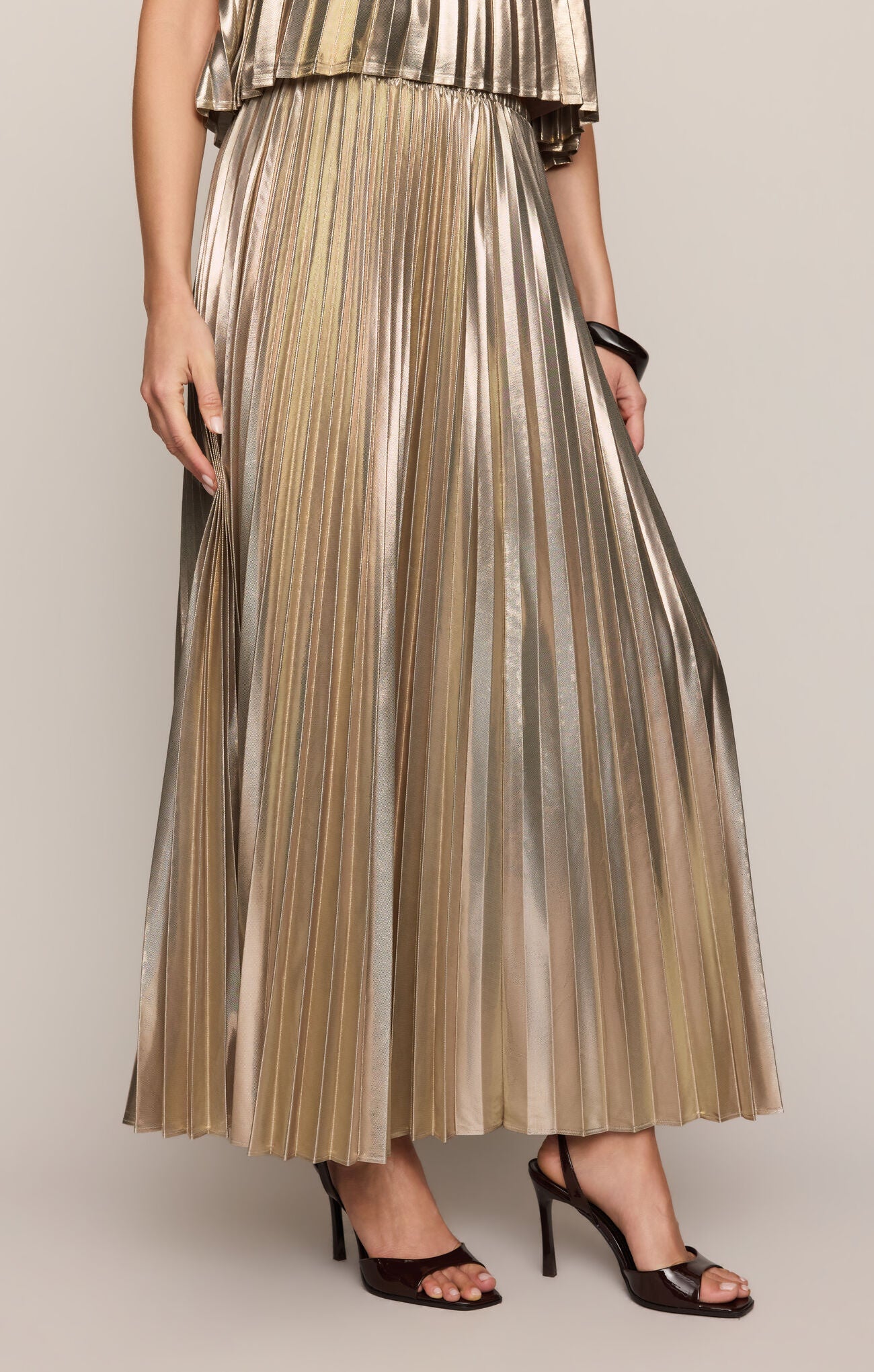Starlit Soiree Pleated Skirt