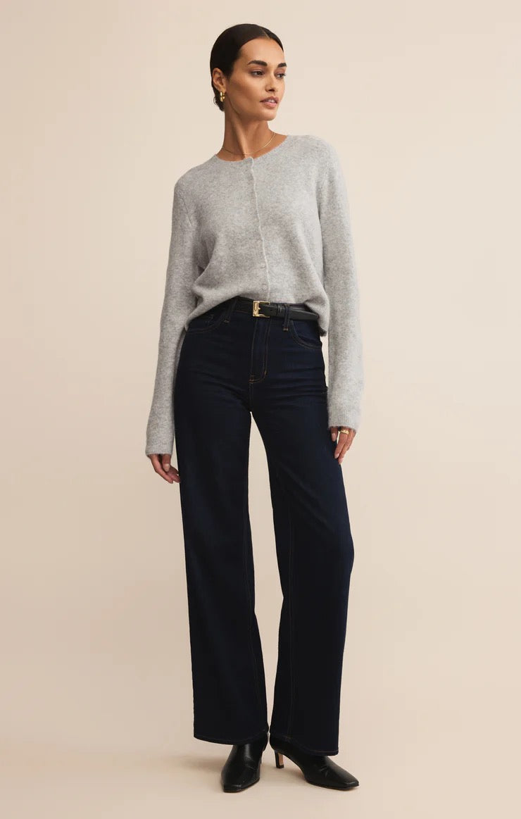 Medina Cardigan Light Heather Grey