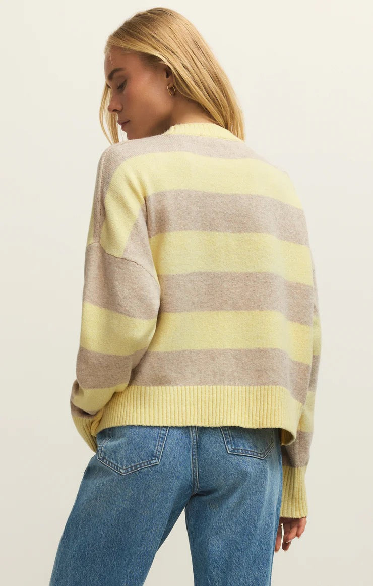 Cirrus Stripe Sweater Sunnyside