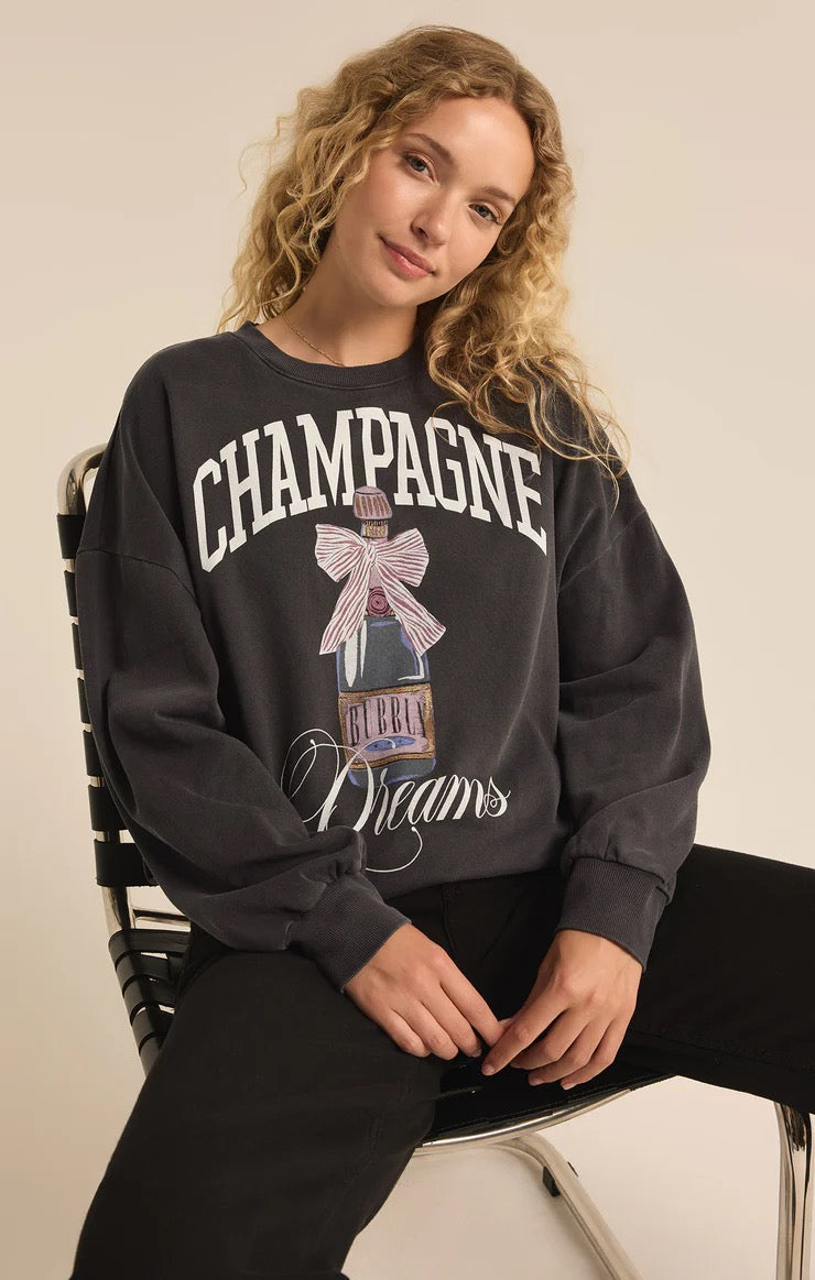 Champagne Dreams Sunday Sweatshirt