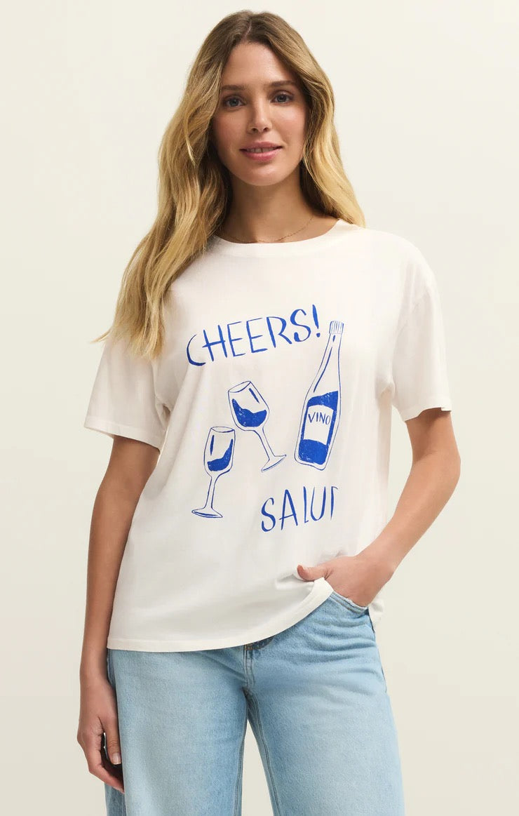 Salud Boyfriend Tee Sea Salt