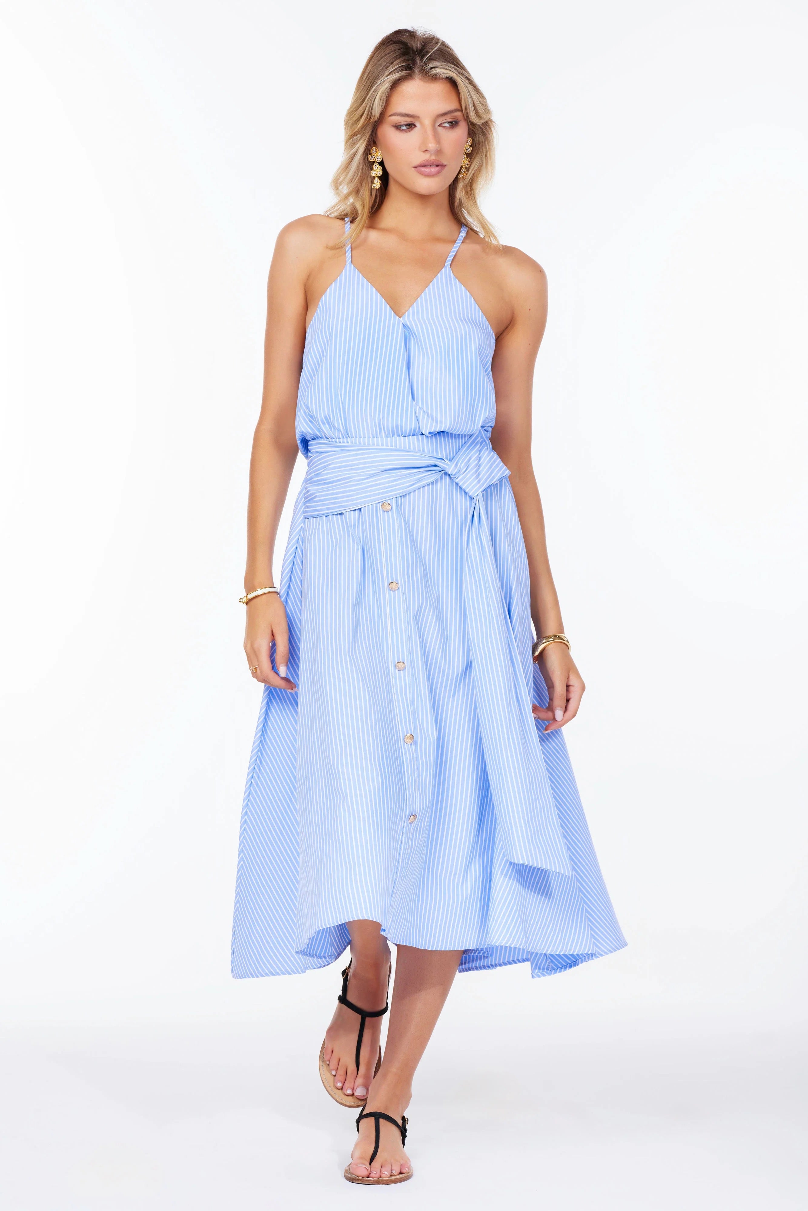 Summer Poplin Bubble Top