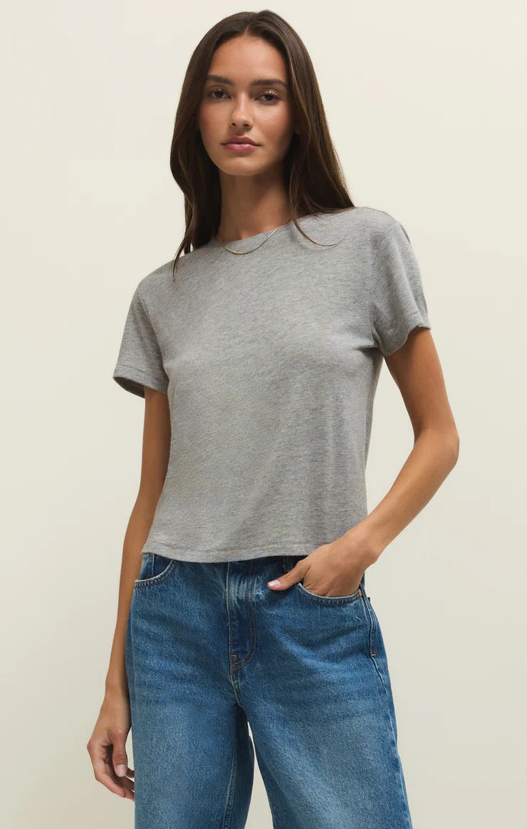 Tourist Tee Classic Heather Gray