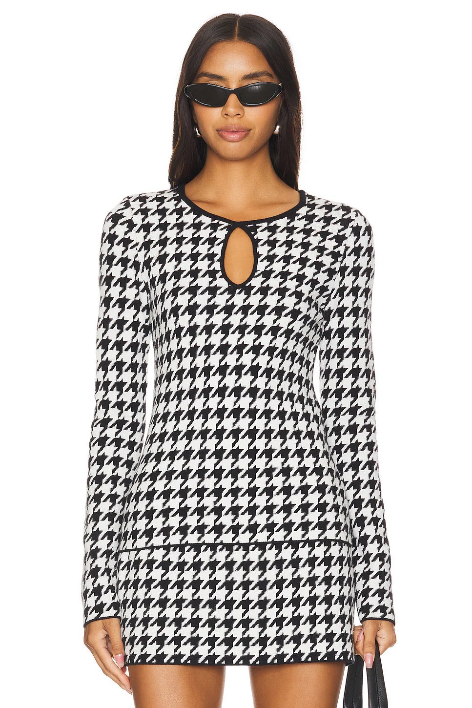 Tippi Top Houndstooth Knit