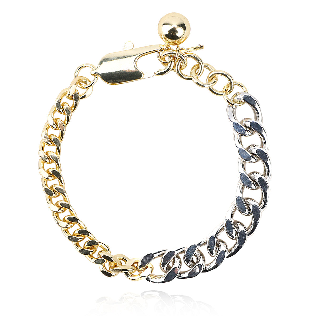 Gold and Silver Bracelet