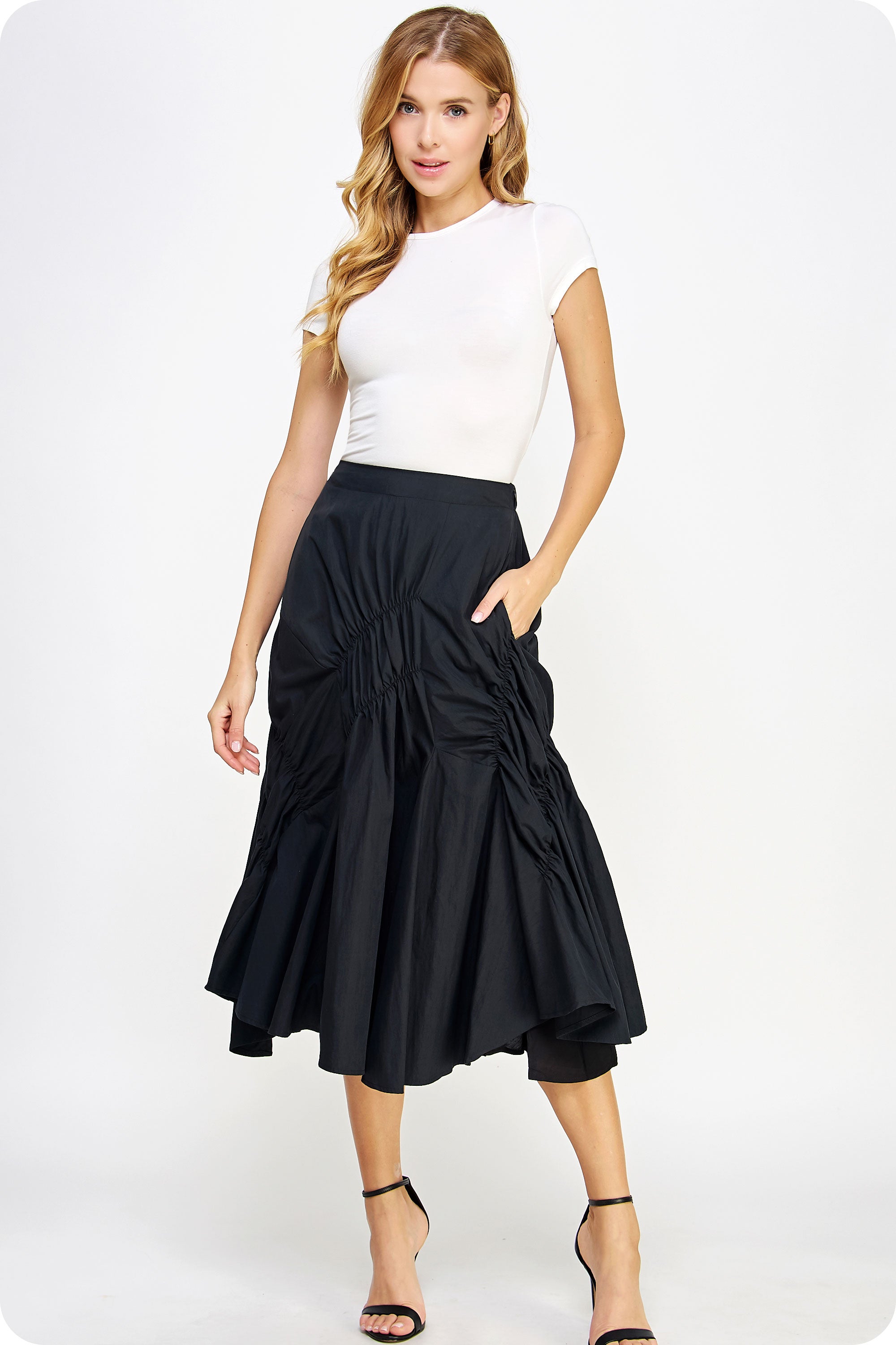 Black Statement Skirt