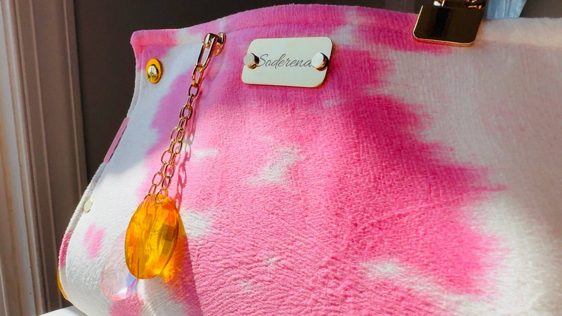 Pink Moo Bag