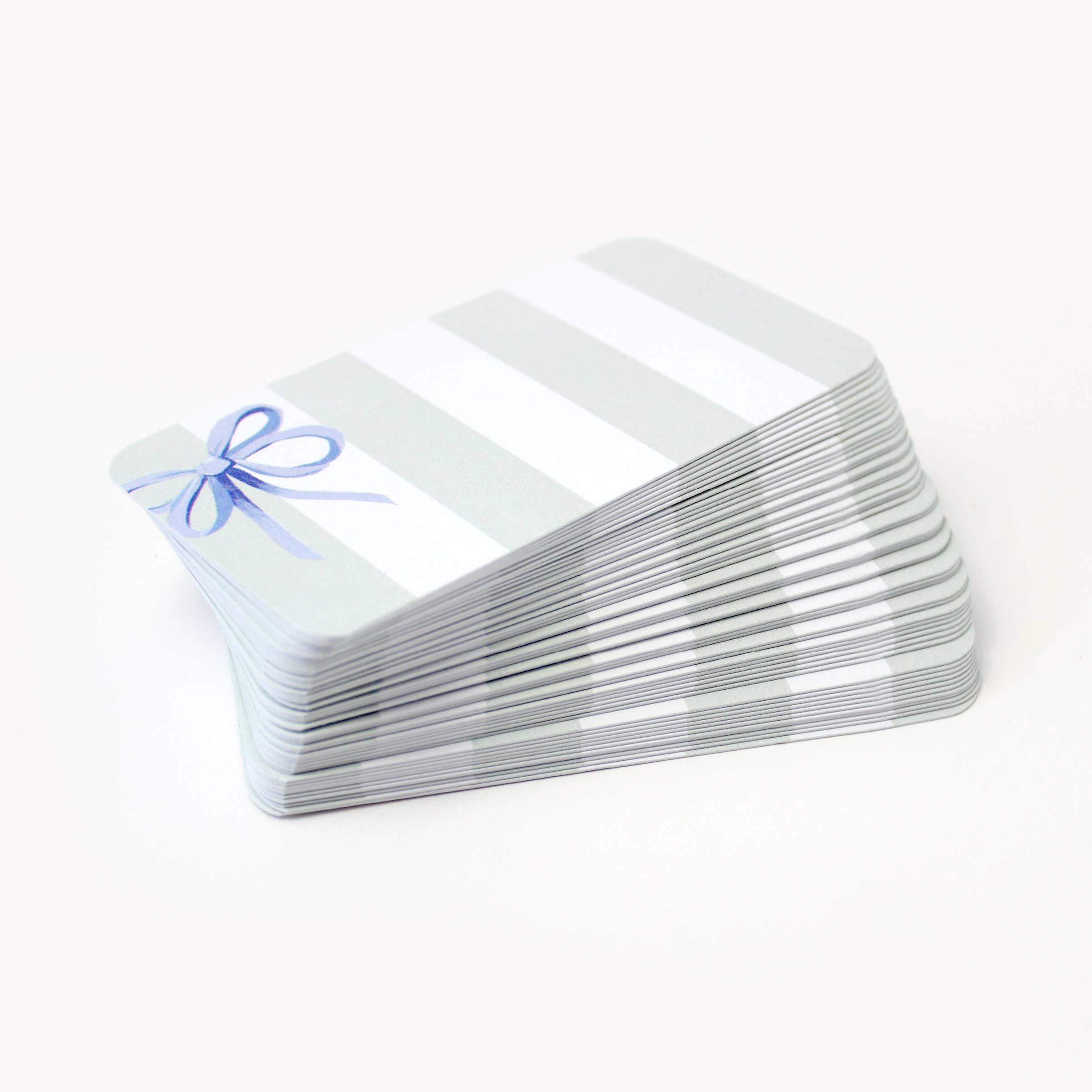 Pocket Notes™ - Blue Bow Stripes