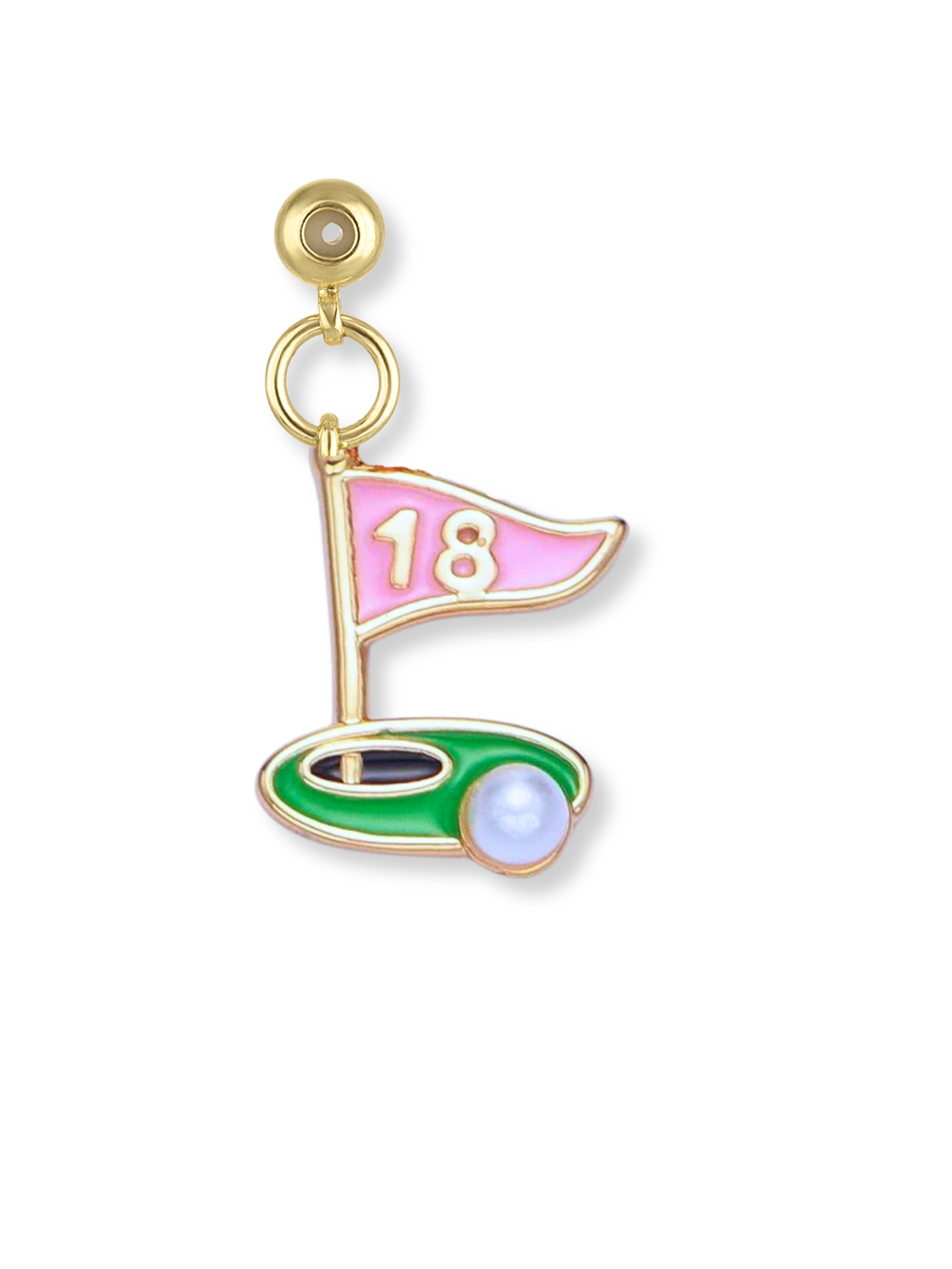 18th Hole Grip Charm: One Size