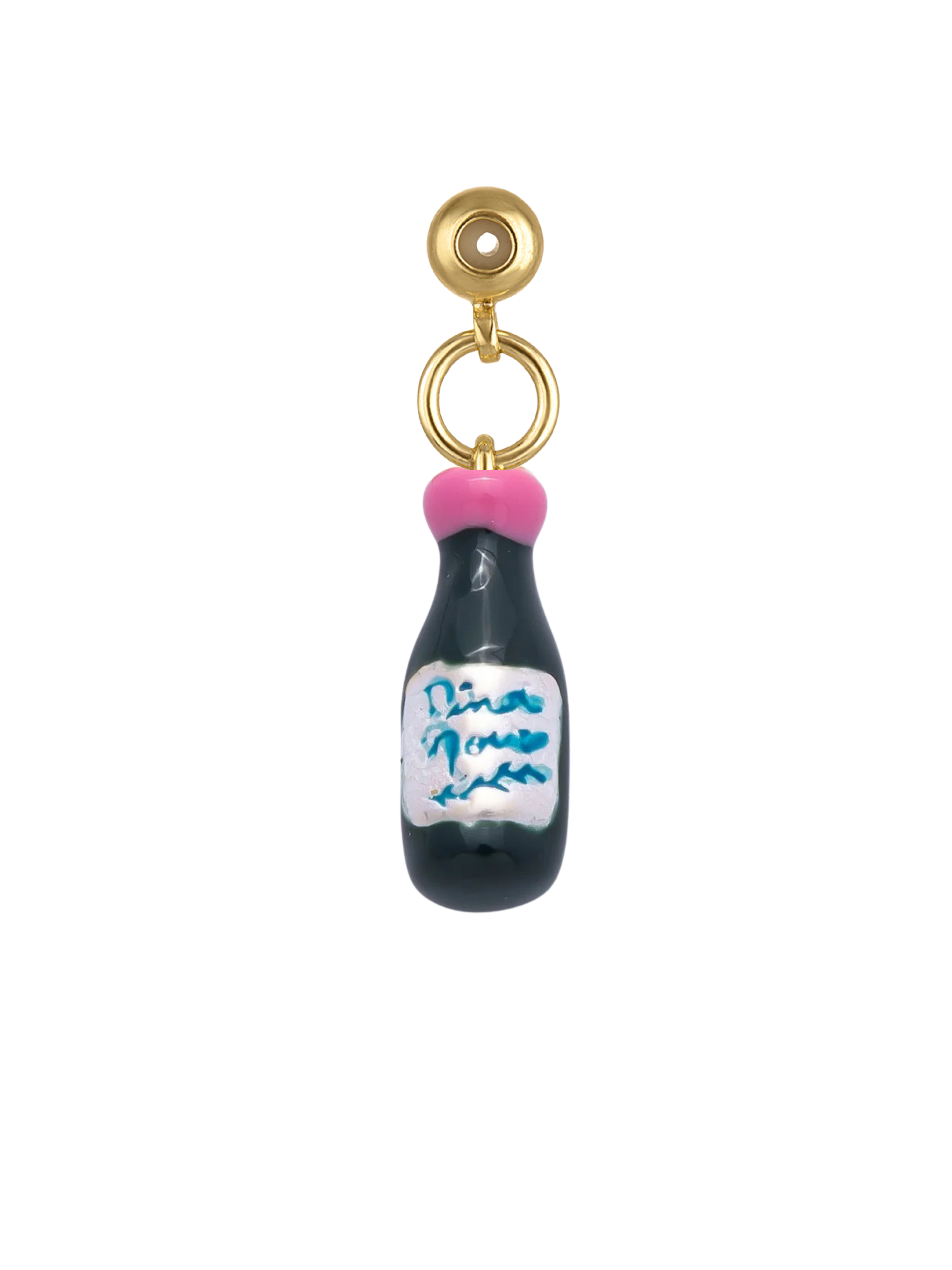 CHAMPAGNE BOTTLE GRIP CHARM: One Size