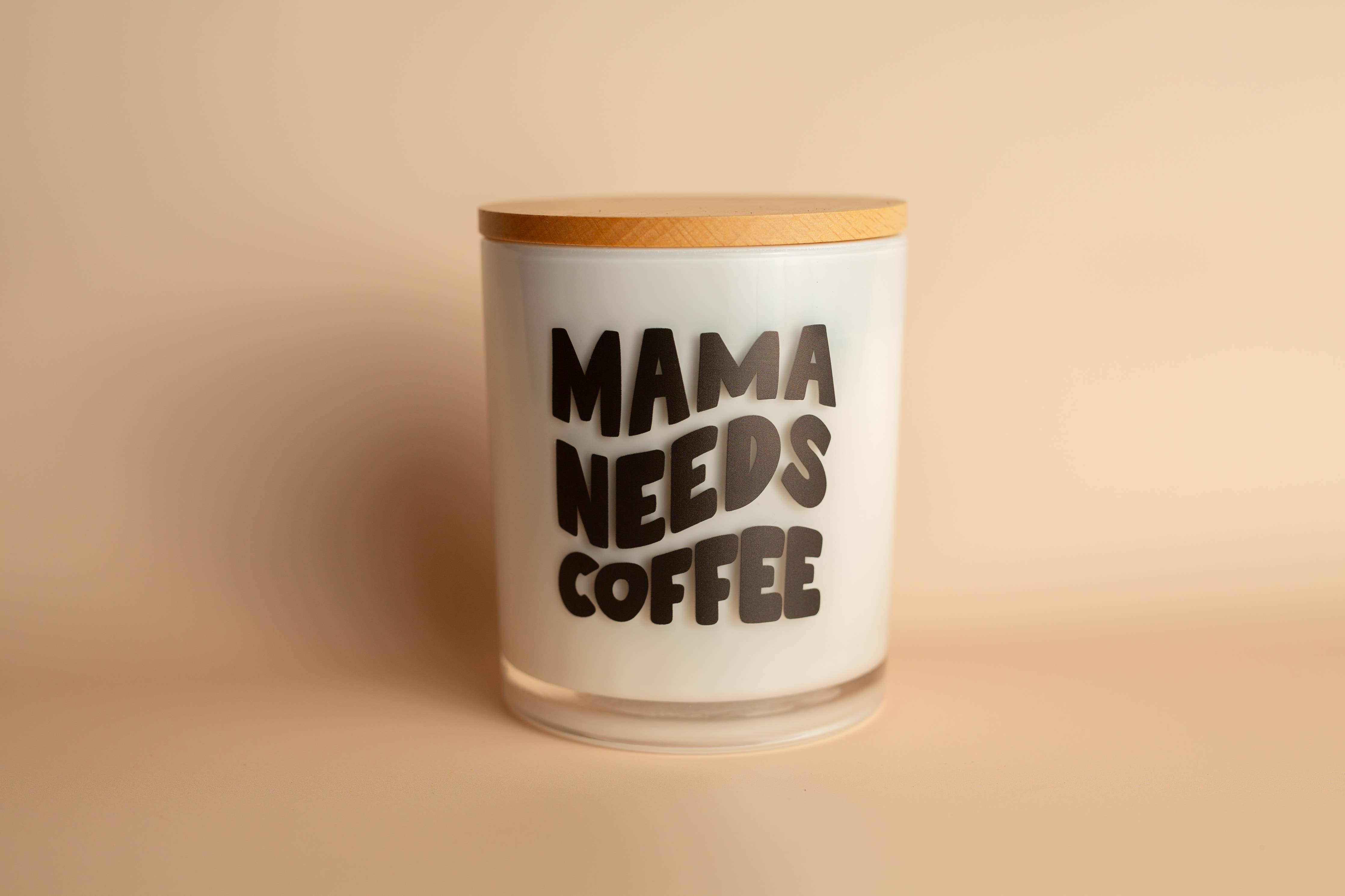 Mama Needs Coffee Soy Candle: Sugared Citrus