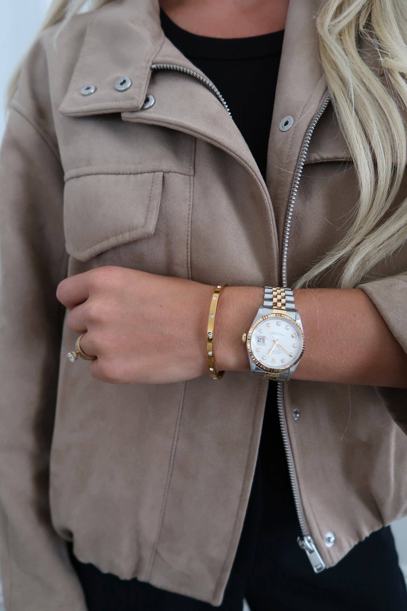 Glam Bangle: Gold