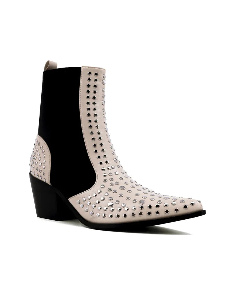 Black Studded Zsazsa Boot