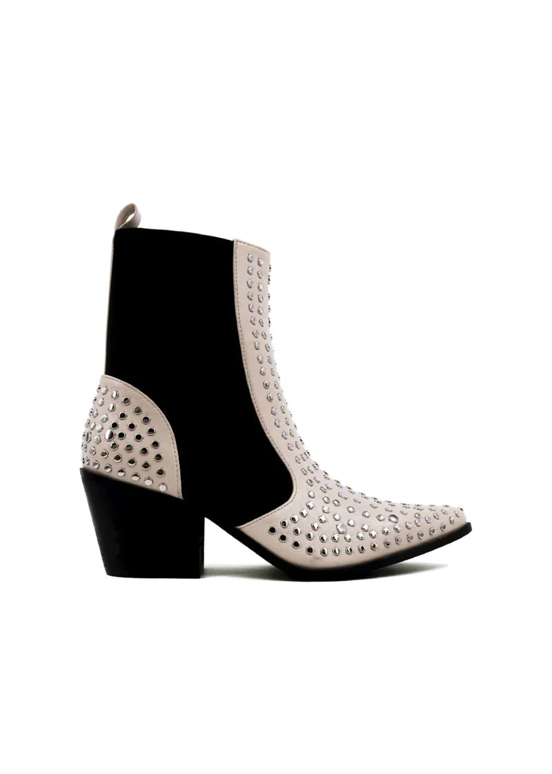 Black Studded Zsazsa Boot