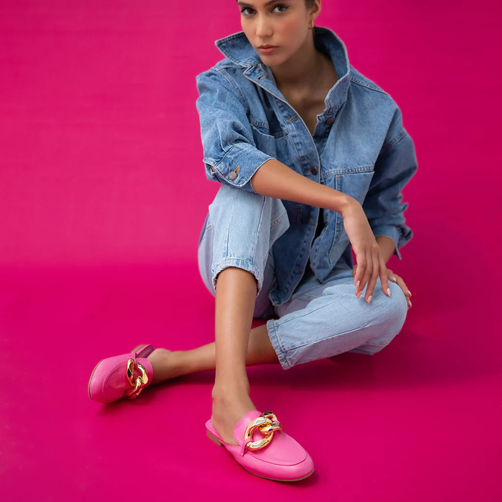 Alexis Pink Loafer