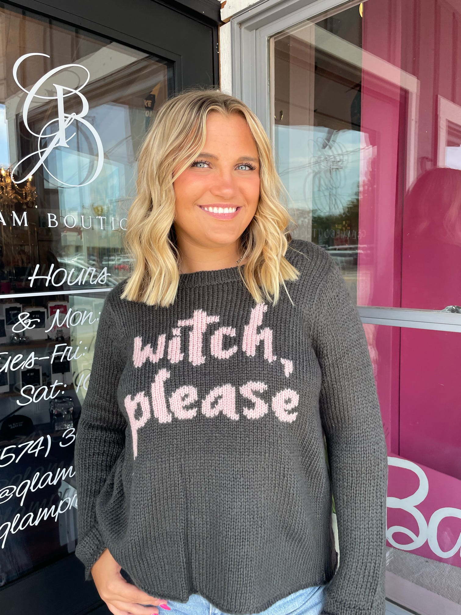 Witch Please Crewneck Sweater - Final Sale