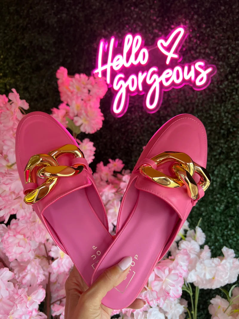 Alexis Pink Loafer