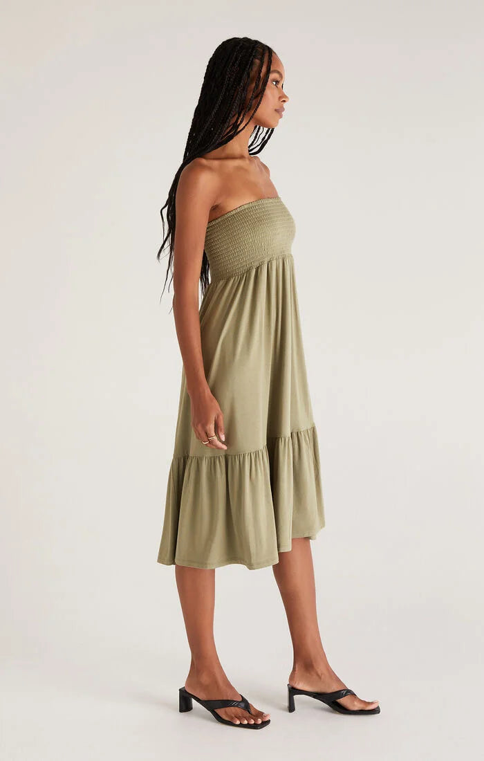 Olive Convertible Strapless Dress/Skirt