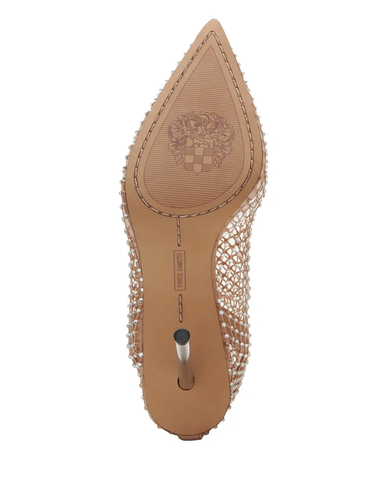 Fishnet Pointy Toe Bootie