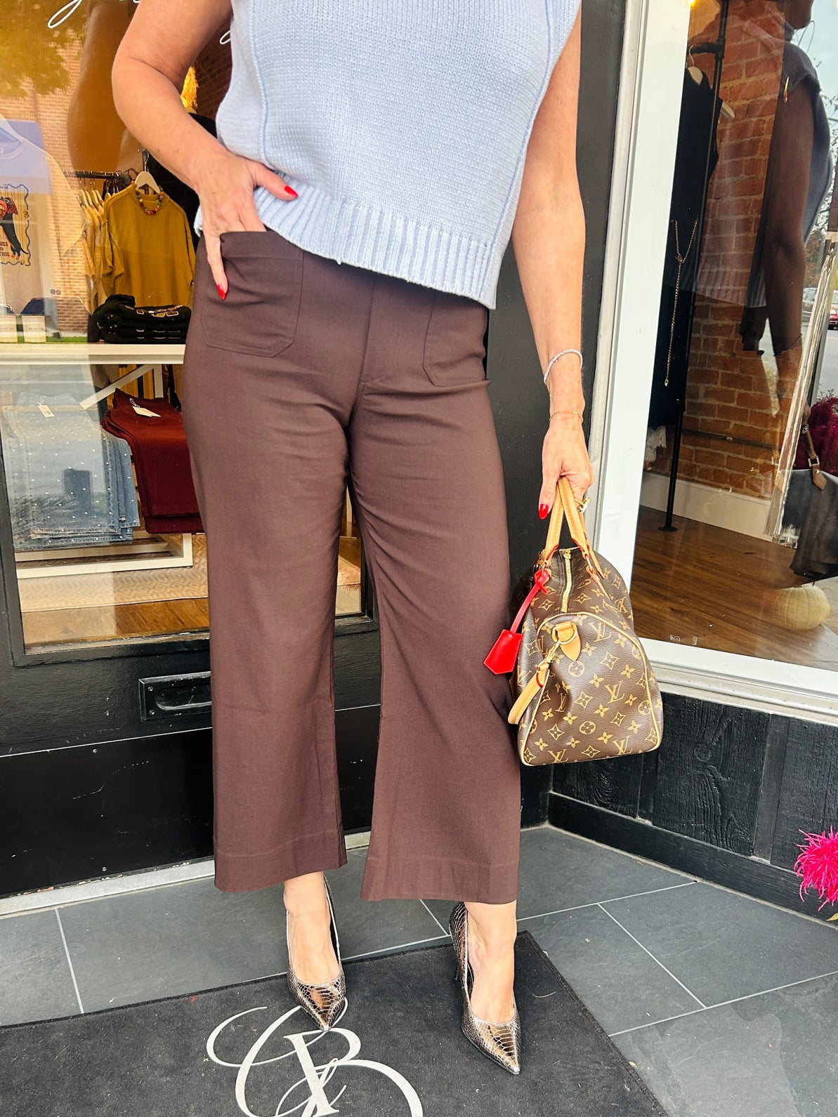 The Margot Cropped Trouser