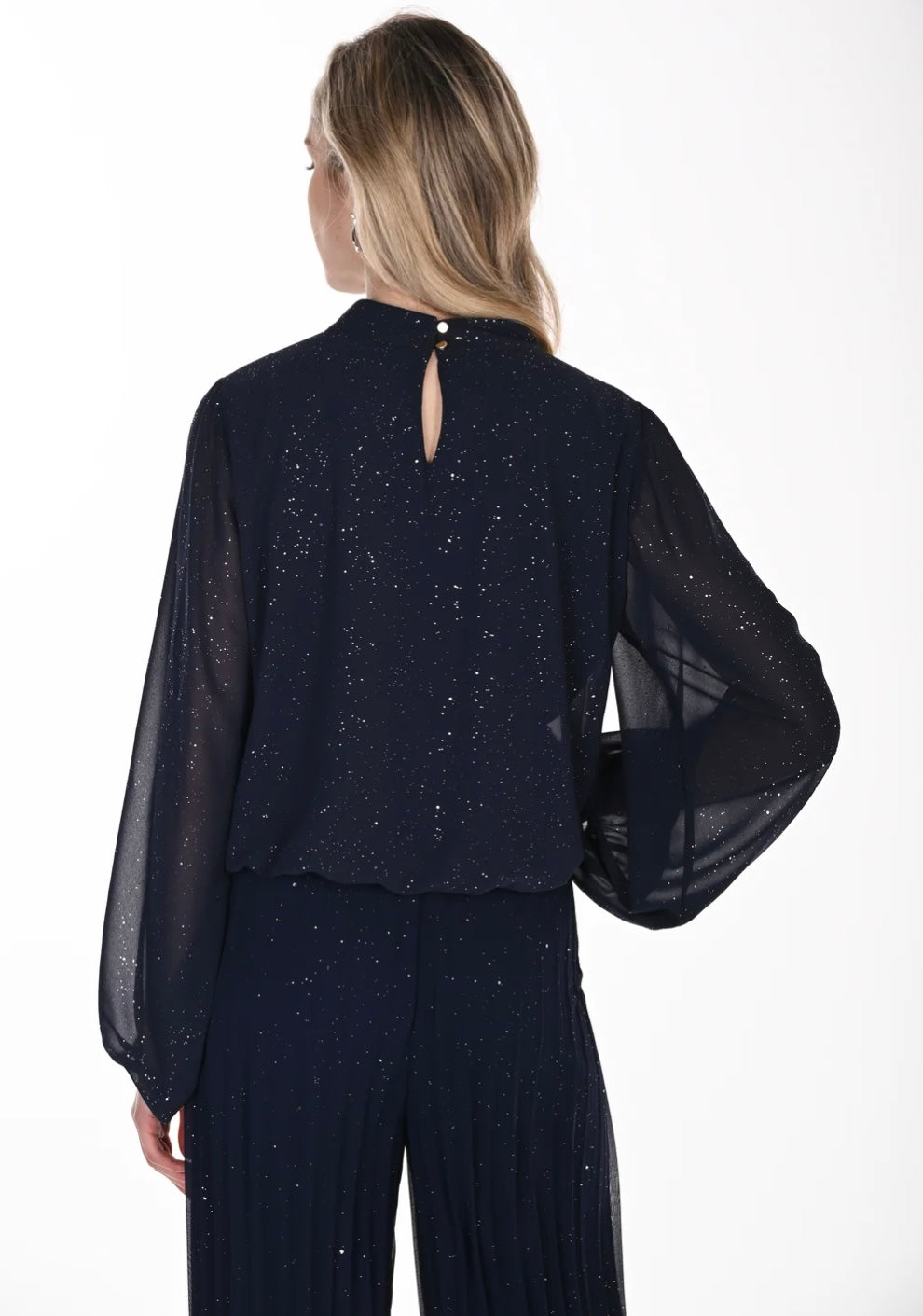 The Midnight Shimmer Blouse